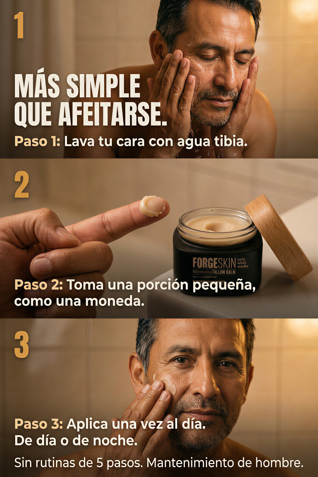 Más simple que afeitarse — cómo usar